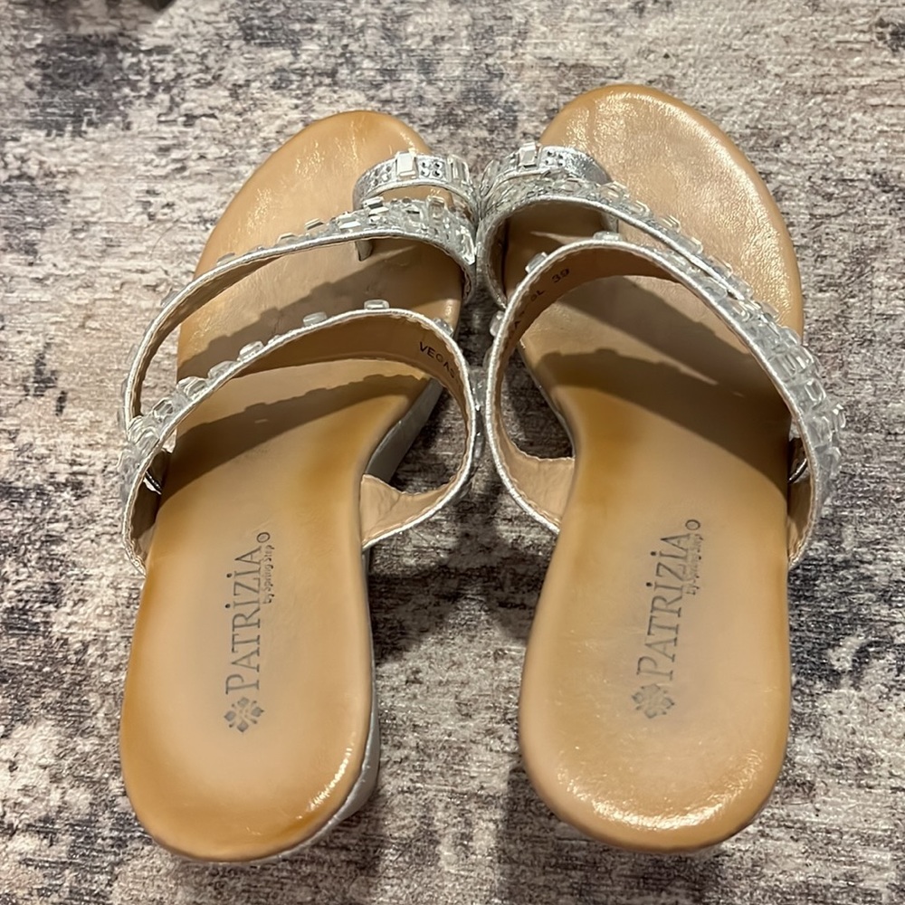 Stunning Crystal platform Sandals-gently used-great condition! Great deal! - Picture 7 of 7